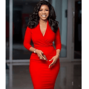 Ladies Rap-up Red Dress